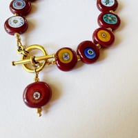 Image 5 of Deep Red Bracelet