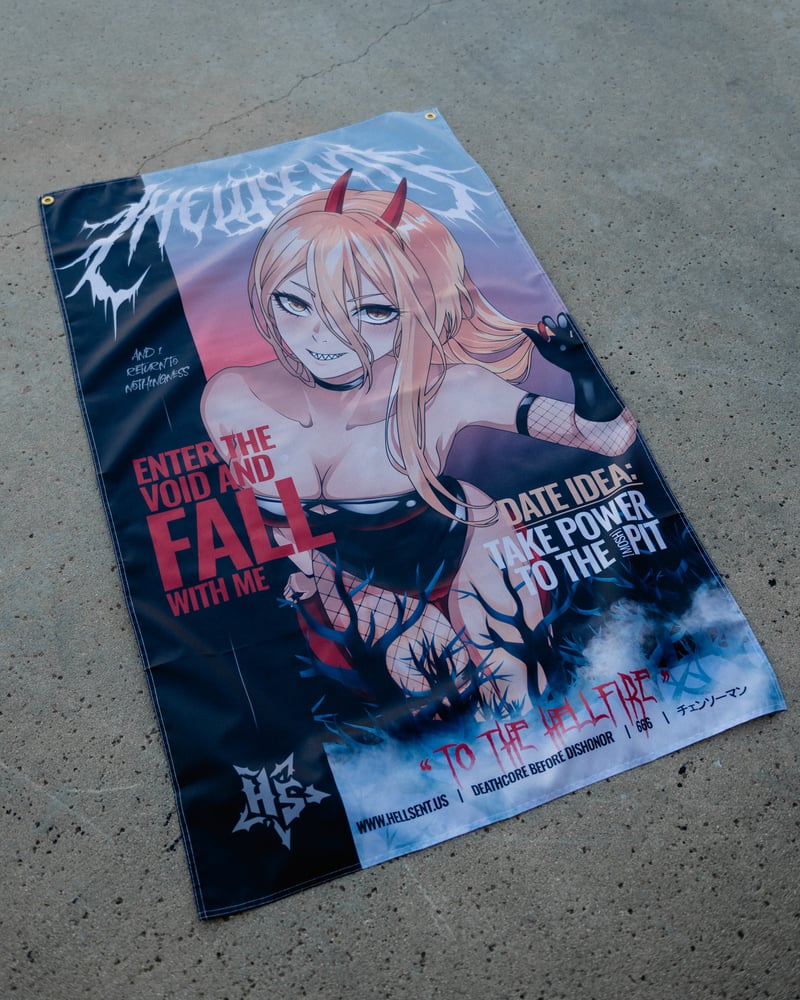 Image of Power X Lorna Shore Flag