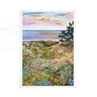 Day 6 - Sunset Beach Art Print 