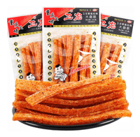 🌶️ Spicy Strips – Spicy Gluten Latiao Snack (Classic Chinese Flavor | 306g | 102g × 3)