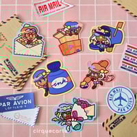 Image 1 of Original: Letter Pals Vinyl Stickers