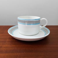 Image 1 of Gustavsberg Åland Tea Cup with Saucer