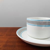 Image 2 of Gustavsberg Åland Tea Cup with Saucer
