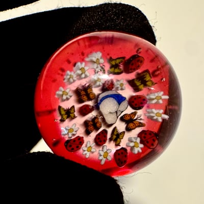 Image of 2025 Ianmichealglassart Booty Top Marble