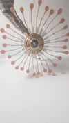 Lustre gouttes d'eau et pampilles 