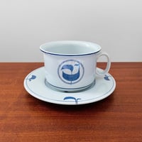 Image 1 of Gustavsberg Ming Tea Cup with Saucer