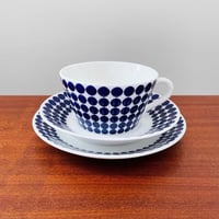 Image 1 of Gustavsberg Adam Tea Cup Trio Set