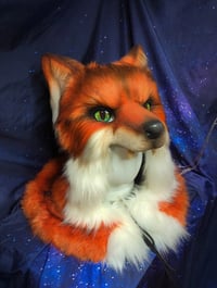 Image 3 of Fox Fur realistic head Mask