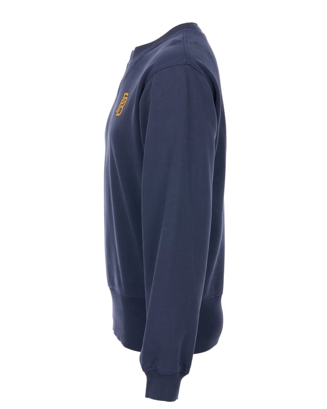 Image of 1945 Logo Sweater Navy by Pike Brothers