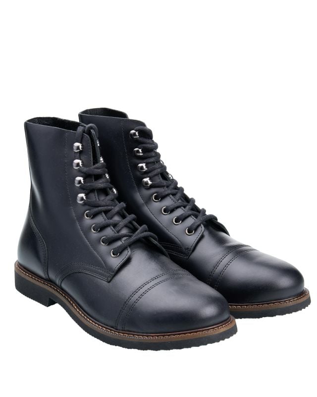 Image of 1966 Low Quarters Black by Pike Brothers