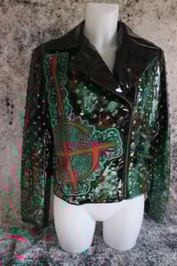 Image 6 of Ghost black pvc jacket