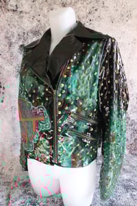 Image 7 of Ghost black pvc jacket