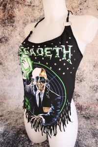 Image 9 of Megadeth Green Halter Top