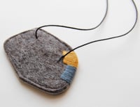 Image 3 of Textile pendant no.8