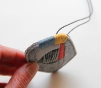 Image 4 of Textile pendant no.8