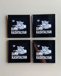 BOOK with paintings and illustrations