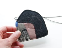 Image 2 of Textile pendant no.3