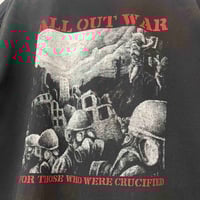 Image 5 of All Out War 'For Those Who Were Crucified' 1998 L/XL