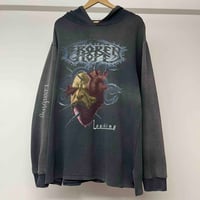 Image 1 of Broken Hope 'Loathing' Hoodie 90s XL