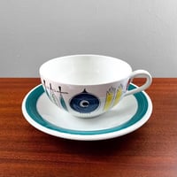 Image 1 of Rörstrand Picknick Tea Cup with Saucer