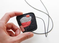 Image 1 of Textile pendant no.7