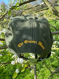 Image 2 of GREEN MAN HAT PRE ORDER (ARMY WOOL)