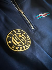 Image 4 of 1965 PTSD Awareness 'Racing Homage' 1/4 Zip Sweatshirt
