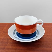Image 1 of Rörstrand Augusta Tea Cup with Saucer