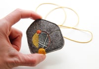 Image 1 of Textile pendant no.5