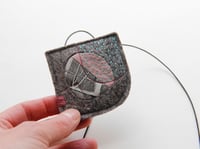 Image 3 of Textile pendant no.4