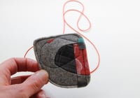 Image 3 of Textile pendant no.6