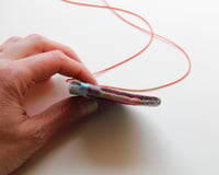 Image 4 of Textile pendant no.6