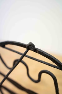 Image 5 of Blacksmith Made Irish 19th Century Wrought Iron Harnen Stand 