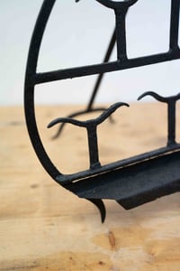 Image 3 of Irish 19th Century Wrought Iron Harnen Stand 