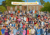 Image 1 of Neighbours 2025 A2 Print (Extra Large)