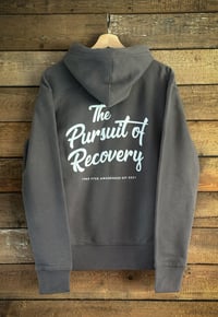 Image 1 of 1965 PTSD AWARENESS 'The Pursuit of Recovery' Charcoal Hoodie