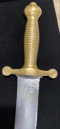 Image 2 of Crimean War 1850s (Imperial Russian Empire) 1834 Sawback Short Sword
