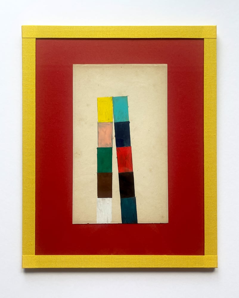 Image of ‘Up and down.’ - Framed drawing