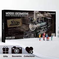 Image 5 of Puzzle 3d Metal Mogul Locomotive 282Pcs Assembly Model Building Kit DIY Toys