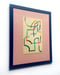 Image of ‘Waterslide study no.107’ - Framed drawing