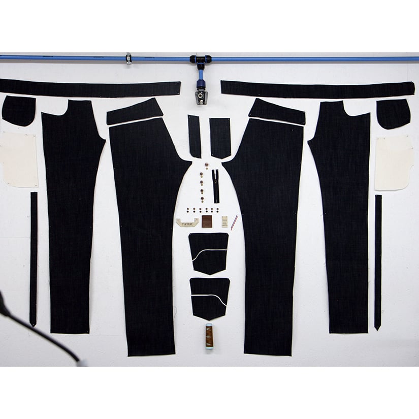 Image of Trousse à stylos Babioles série Denim