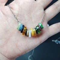 Image 1 of Stacked glass beads 