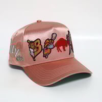 Image 3 of PINK  & METALLIC GREEN