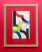 Image of ‘Up and down and up again.’ - Framed drawing