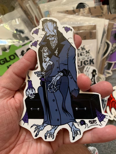 Image of LOVE U TO DEATH - sticker 