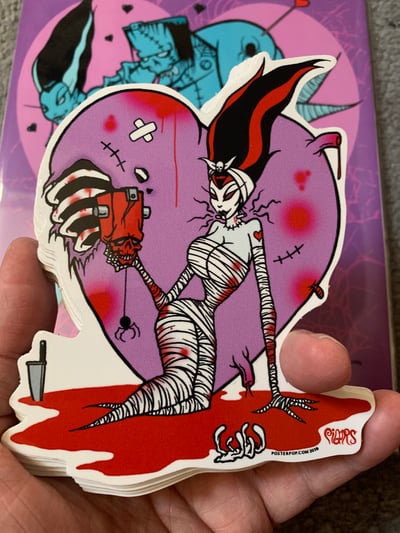 Image of BLOODY BRIDE -sticker