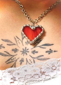 Image 2 of Red Heart Pendant PREORDER 