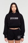 Season III Old English Crop Hoodie