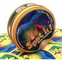 Image 2 of SPOT IT! Gone Camping CARD GAME Gift for Family and Kids Travelling Board Games