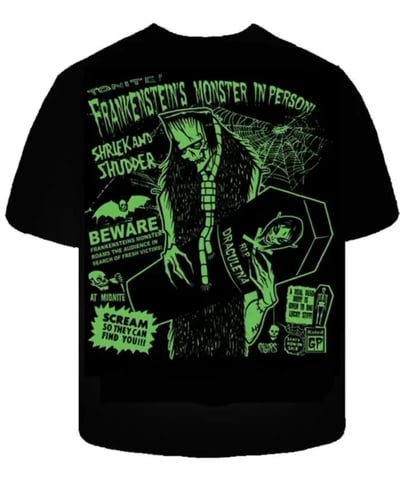 Image of  FRANKENSTEIN IN PERSON  Mens shirt- ships AUG 30TH